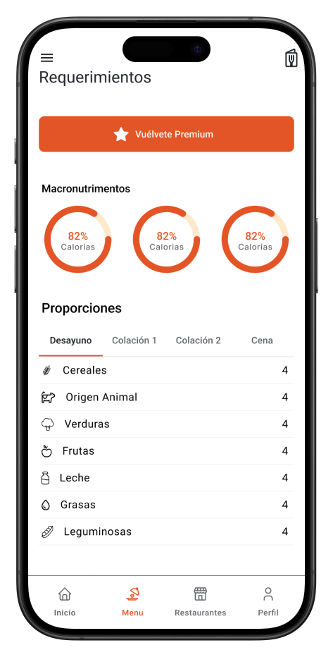 Aplicación ejemplo de aplicación móvil